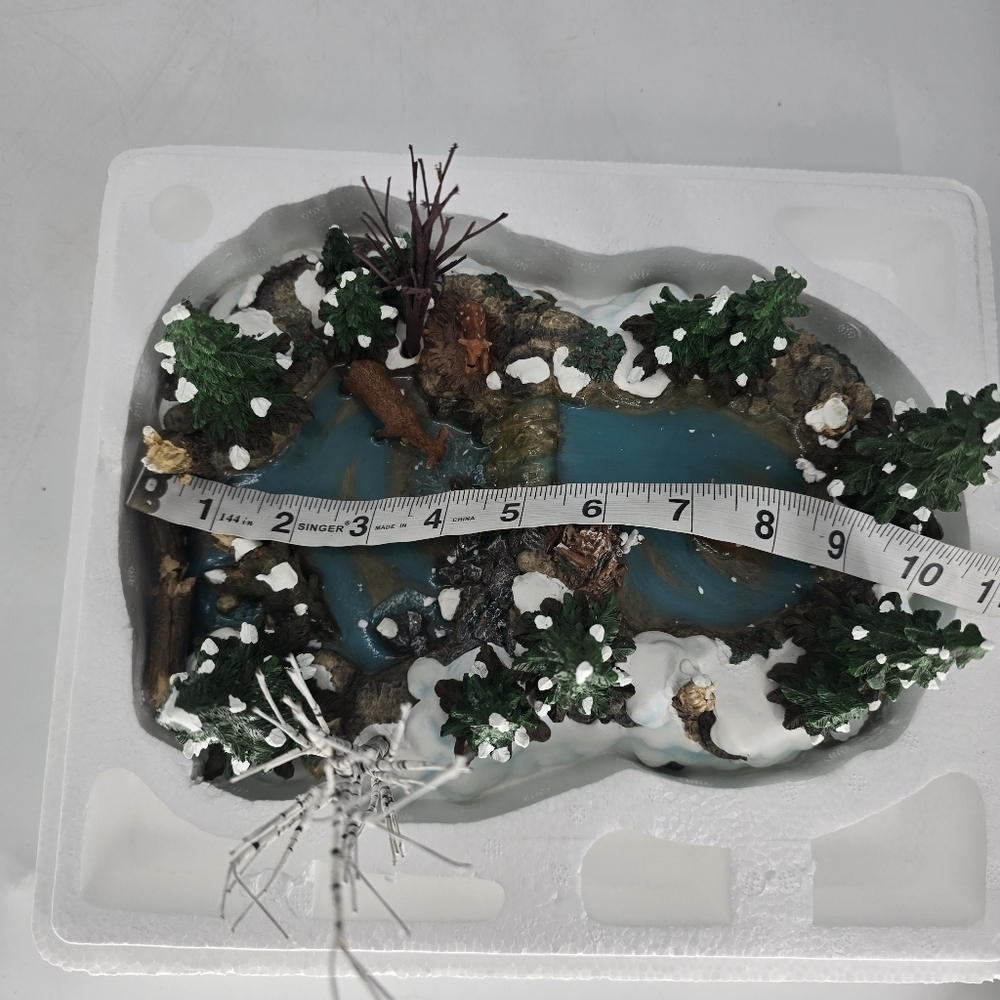 Department 56 Village Mill Creek Pond Retired vintage - Picture 5 of 6
